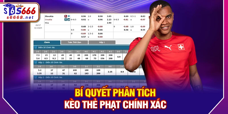 Bí quyết phân tích kèo thẻ phạt chính xác