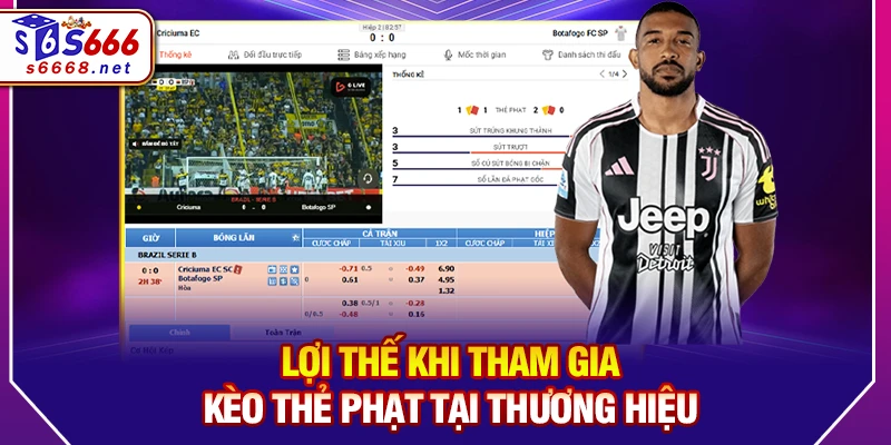 Lợi thế khi tham gia kèo thẻ phạt tại thương hiệu 