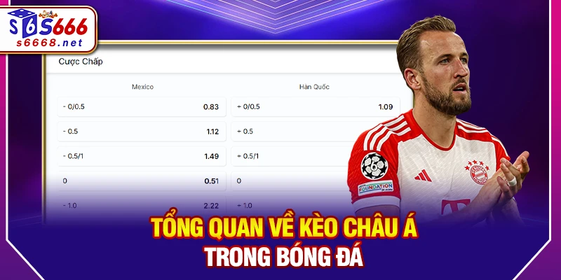 Tổng quan về kèo châu Á trong bóng đá